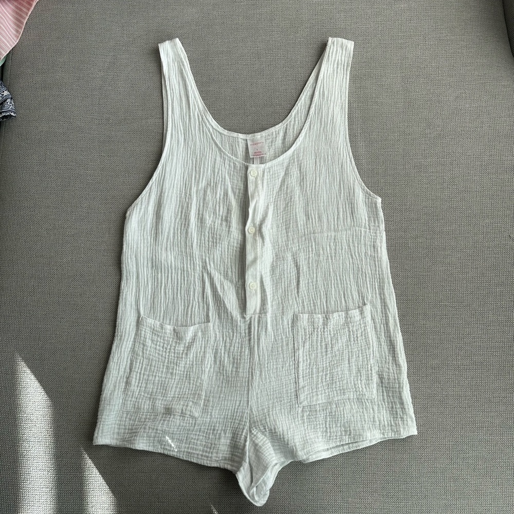 Xhilaration White Romper